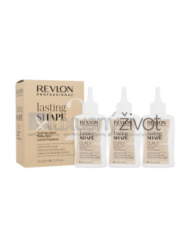 Revlon Professional Lasting Shape Curly Curling Lotion, Pre podporu vĺn 3x100, Sensitised Hair 2
