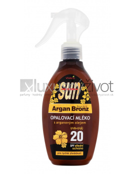 Vivaco Sun Argan Bronz Suntan Lotion, Opaľovací prípravok na telo 200, SPF20