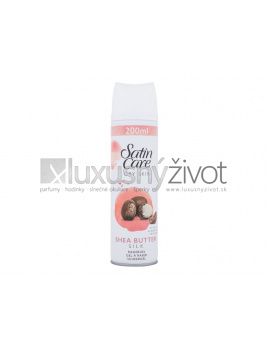 Gillette Satin Care Dry Skin Shea Butter Silk, Gél na holenie 200