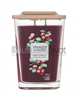 Yankee Candle Elevation Collection Candied Cranberry, Vonná sviečka 552