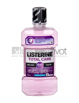 Listerine Total Care Mild Taste Smooth Mint Mouthwash, Ústna voda 500