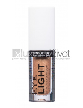 Revolution Relove Eye Light Metallic Eyeshadow Light Up, Očný tieň 1,9