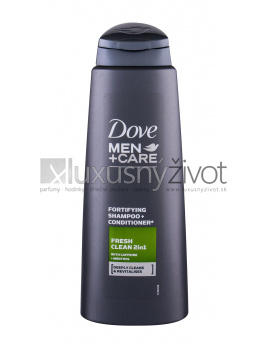 Dove Men + Care Fresh Clean, Šampón 400, 2in1