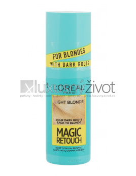 L'Oréal Paris Magic Retouch Instant Root Concealer Spray Light Blonde, Farba na vlasy 75