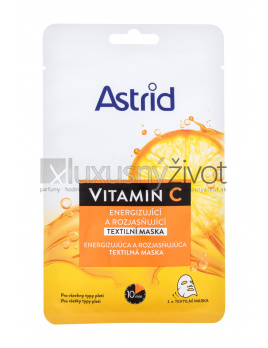 Astrid Vitamin C Tissue Mask, Pleťová maska 1