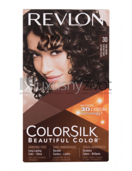 Revlon Colorsilk Beautiful Color 30 Dark Brown, Farba na vlasy 59,1