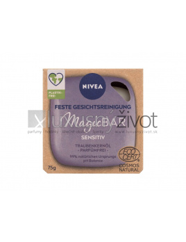Nivea Magic Bar Sensitive Grape Seed Oil, Čistiace mydlo 75