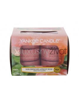 Yankee Candle Sun-Drenched Apricot Rose, Vonná sviečka 117,6