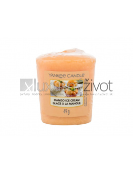 Yankee Candle Mango Ice Cream, Vonná sviečka 49