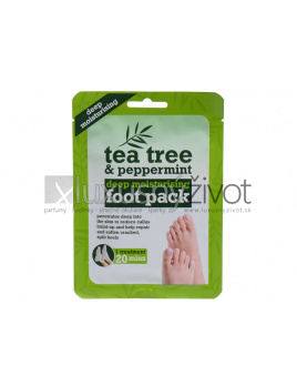 Xpel Tea Tree Tea Tree & Peppermint Deep Moisturising Foot Pack, Maska na nohy 1