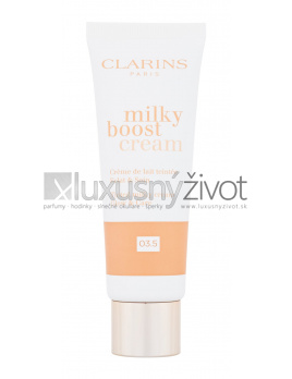 Clarins Milky Boost Cream 03.5, BB krém 45, Glow & Care