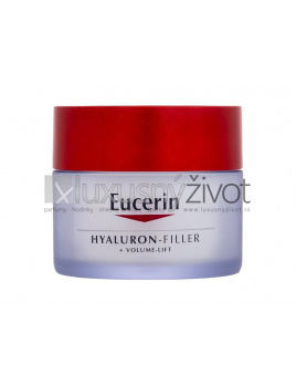 Eucerin Hyaluron-Filler + Volume-Lift Day Cream Normal To Combination Skin, Denný pleťový krém 50, SPF15