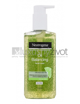 Neutrogena Oil Balancing Facial Wash, Čistiaci gél 200