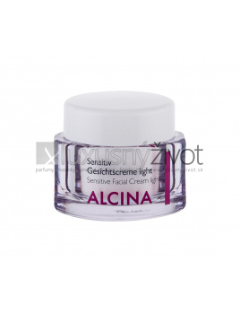 ALCINA Sensitive Facial Cream Light, Denný pleťový krém 50