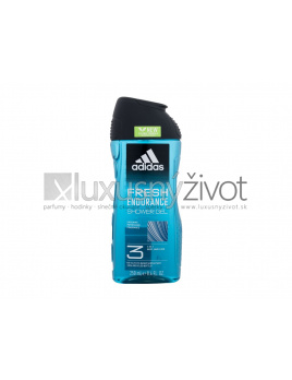 Adidas Fresh Endurance Shower Gel 3-In-1, Sprchovací gél 250, New Cleaner Formula