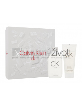 Calvin Klein CK One, toaletná voda 100 ml + sprchovací gél 100 ml