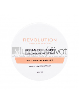 Revolution Skincare Vegan Collagen Soothing Eye Patches, Maska na oči 60