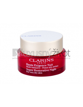 Clarins Super Restorative Night Cream Very Dry Skin, Nočný pleťový krém 50, Tester