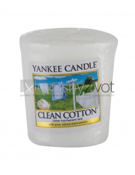 Yankee Candle Clean Cotton, Vonná sviečka 49