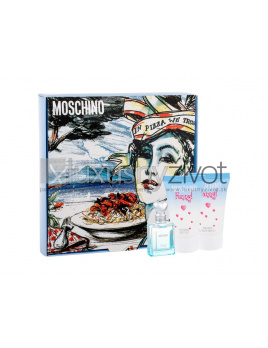 Moschino Funny!, Edt 4ml + 25ml tělový gel + 25ml sprchový gel