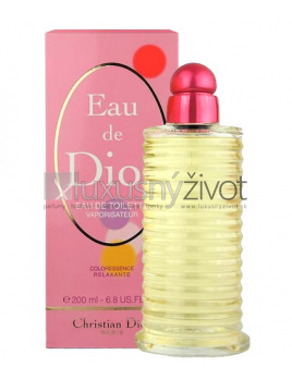 Christian Dior Eau de Dior Coloressence Relaxante, Toaletná voda 200ml - tester, Tester