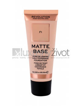 Makeup Revolution London Matte Base F1, Make-up 28