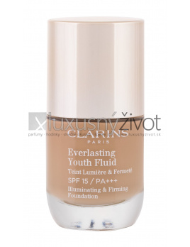 Clarins Everlasting Youth Fluid 112 Amber, Make-up 30, SPF15