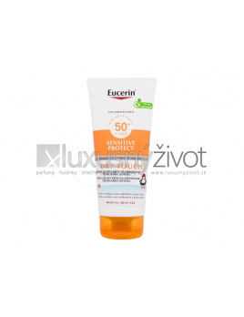 Eucerin Sun Kids Sensitive Protect Dry Touch Gel-Cream, Opaľovací prípravok na telo 200, SPF50+