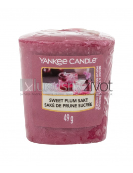 Yankee Candle Sweet Plum Sake, Vonná sviečka 49