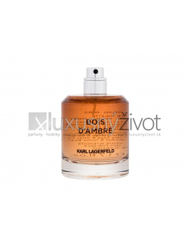 Karl Lagerfeld Les Parfums Matieres Bois d'Ambre, Toaletná voda 50, Tester
