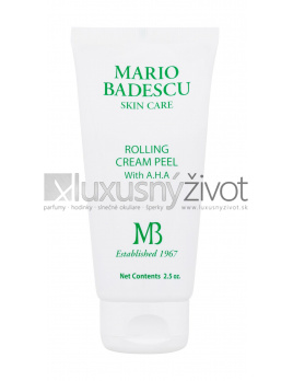 Mario Badescu Cleansers Rolling Cream Peel, Peeling 75, With A.H.A