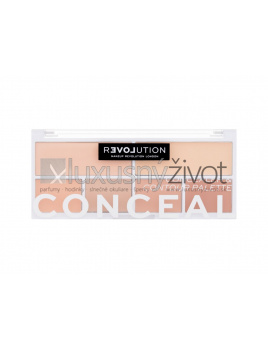 Revolution Relove Conceal Me Concealer & Contour Palette, Kontúrovacia paletky 11,2