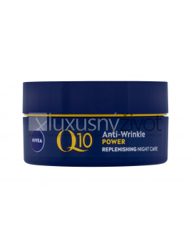 Nivea Q10 Power Anti-Wrinkle + Firming, Nočný pleťový krém 50, Night