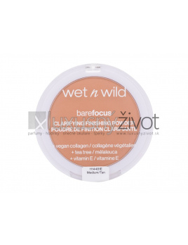 Wet n Wild Bare Focus Clarifying Finishing Powder Medium-Tan, Púder 6