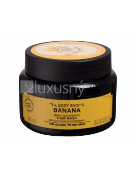 The Body Shop Banana Truly Nourishing Hair Mask, Maska na vlasy 240