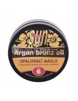 Vivaco Sun Argan Bronz Oil Suntan Butter, Opaľovací prípravok na telo 200, SPF6