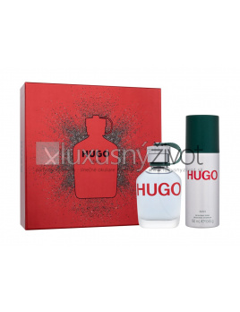 HUGO BOSS Hugo Man, toaletná voda 75 ml + dezodorant 150 ml