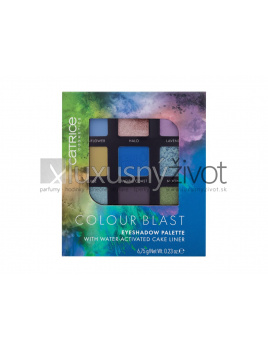 Catrice Colour Blast Eyeshadow Palette 020 Blue meets Lime, Očný tieň 6,75