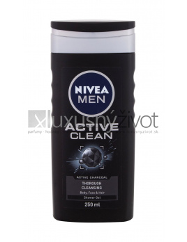 Nivea Men Active Clean, Sprchovací gél 250