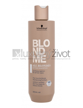 Schwarzkopf Professional Blond Me All Blondes Detox Shampoo, Šampón 300