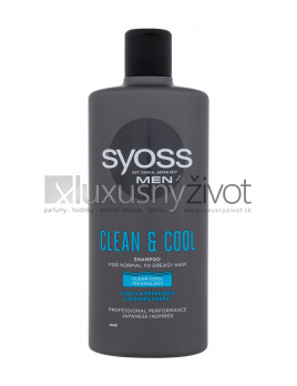 Syoss Men Clean & Cool, Šampón 440