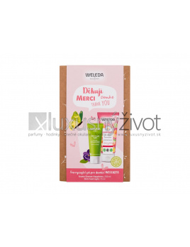 Weleda Aroma Shower Happiness, sprchovací gél Aroma Shower Happiness 200 ml + pleťový a telový krém Skin Food Light Face and Body Cream 75 ml