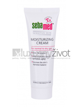 SebaMed Sensitive Skin Moisturizing, Denný pleťový krém 50