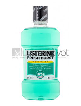 Listerine Fresh Burst Mouthwash, Ústna voda 500