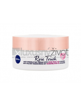 Nivea Rose Touch Anti-Wrinkle Day Cream, Denný pleťový krém 50