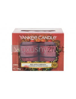 Yankee Candle Red Apple Wreath, Vonná sviečka 117,6