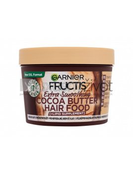 Garnier Fructis Hair Food Cocoa Butter Extra Smoothing Mask, Maska na vlasy 400