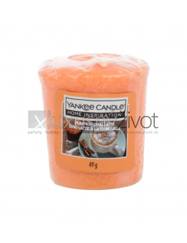 Yankee Candle Home Inspiration Pumpkin Chai Latte, Vonná sviečka 49