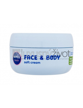 Nivea Baby Face & Body Soft Cream, Denný pleťový krém 200