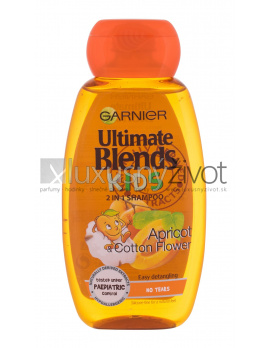 Garnier Ultimate Blends Kids Apricot, Šampón 250, 2in1